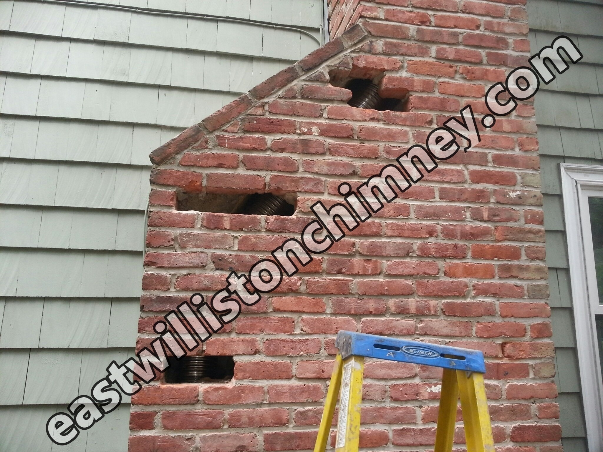 Expert chimney brick and masonry repair in East Williston, New York